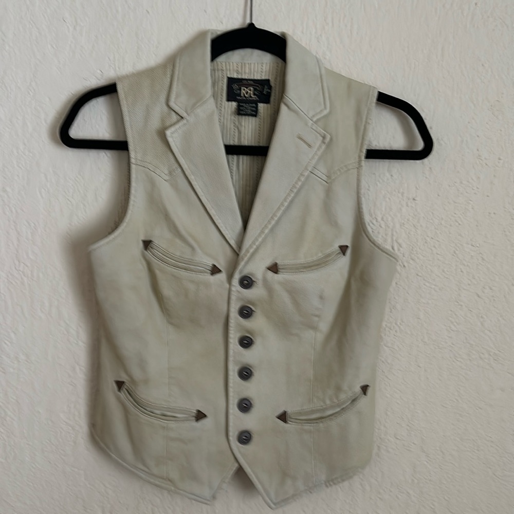 70s 80s Ralph Lauren RR Western Vest
